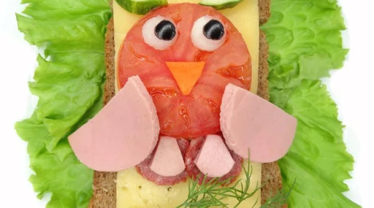 Бутерброд «Злі пташки»