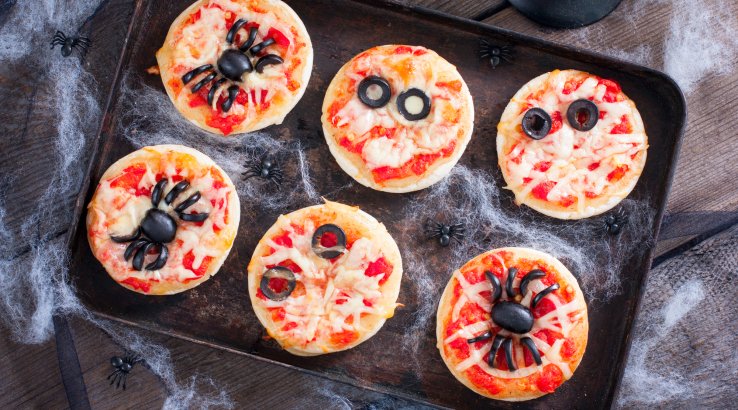 Мініпіци-”мумії” на Гелловін