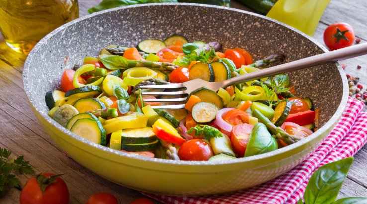 Салат з кабачками і солодким перцем