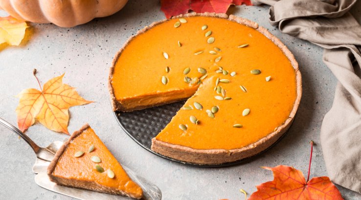 Гарбузовий пиріг без глютену