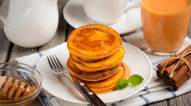 Панкейки з гарбуза