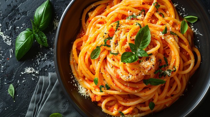 Паста з апельсинами