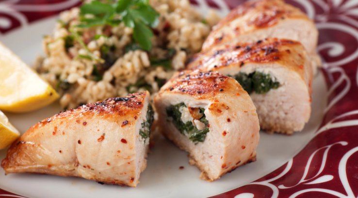 Фаршироване куряче філе