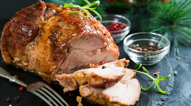 Шведська різдвяна шинка Julskinka