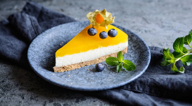 Торт з печива та желе без випічки