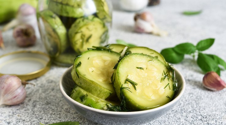 Кабачки с розмарином