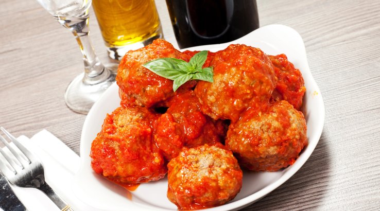 Сирно-баклажанові фрикадельки