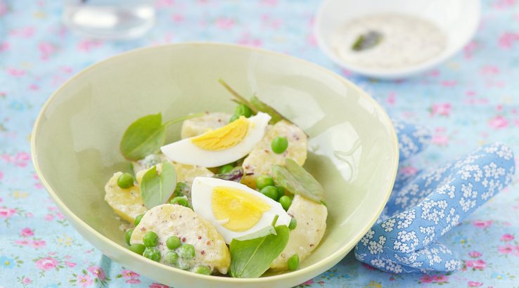 Салат з картоплі та щавлю