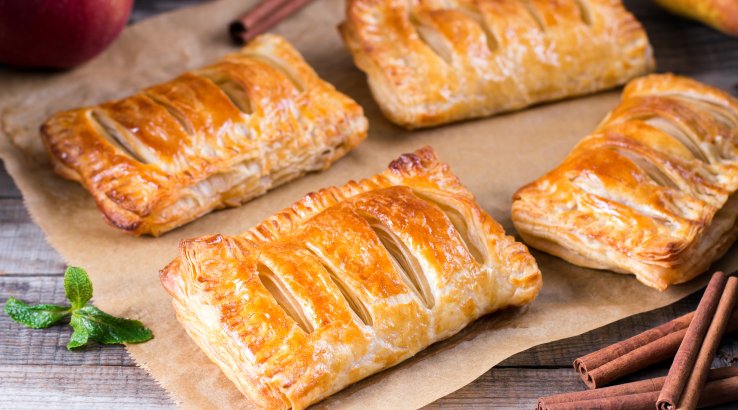 Бананово-малинові слойки