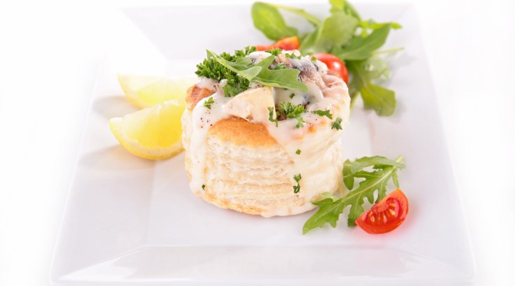 Закуска з крабовими паличками