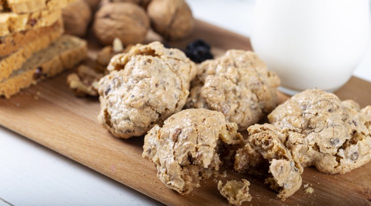 Вівсяне печиво з горіхами