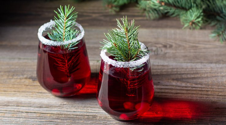 різдвяний коктейль Мімоза