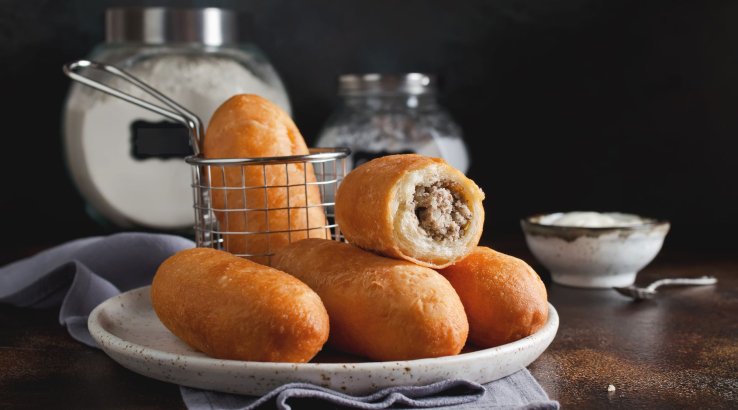 Смажені пончики з лівером