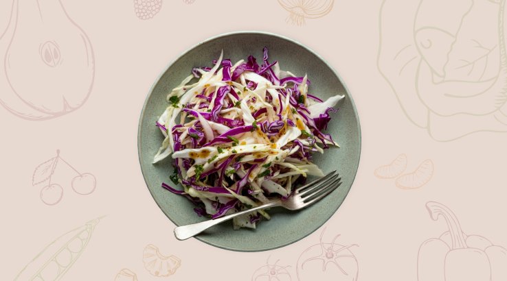 Салат з червоної капусти від Клопотенка