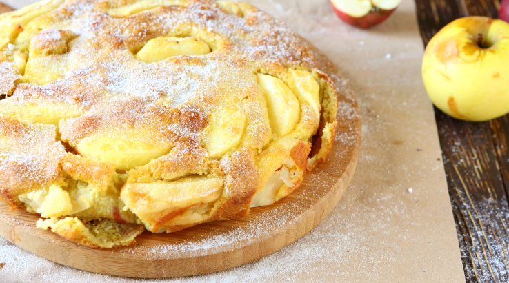 Шарлотка з рисовим борошном