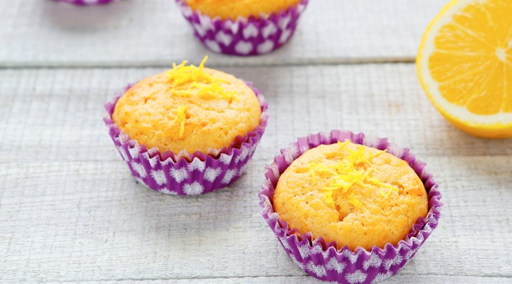 Кокосово-лимонні кекси - рецепт