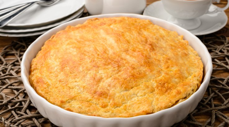 Лінивий м’ясний пиріг