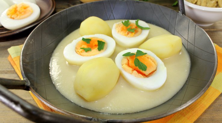 Яйця в гірчичному соусі