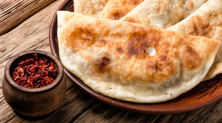 Ліниві чебуреки з лаваша