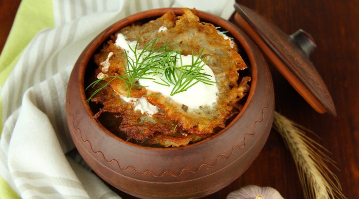 Деруни у горщику