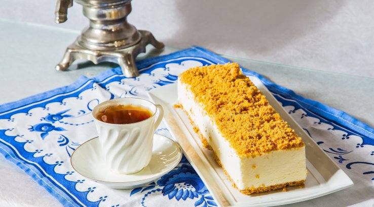 Королівський сирний пиріг