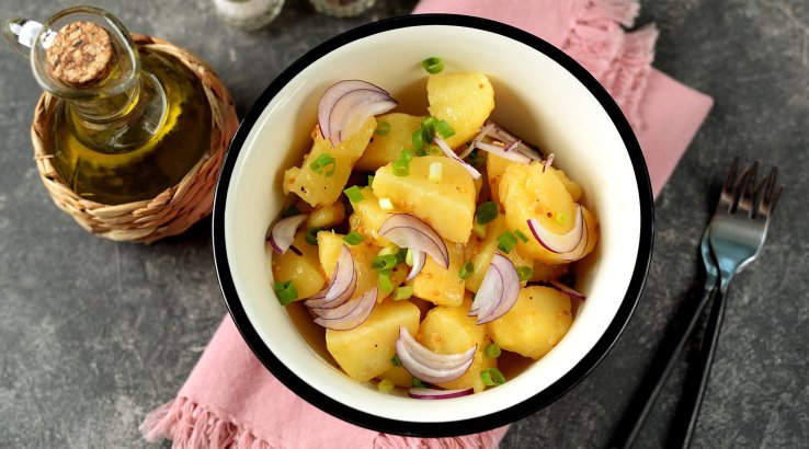 Картопля з волоськими горіхами - рецепт