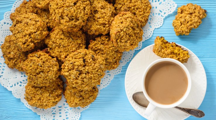 Гарбузово-вівсяне печиво