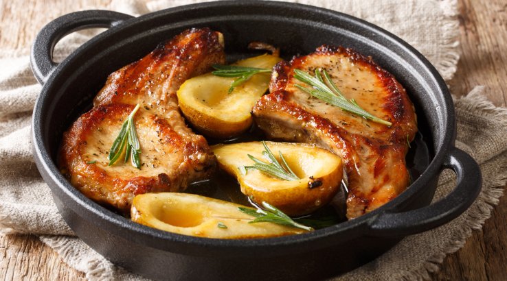 Свинячі відбивні по-віденськи