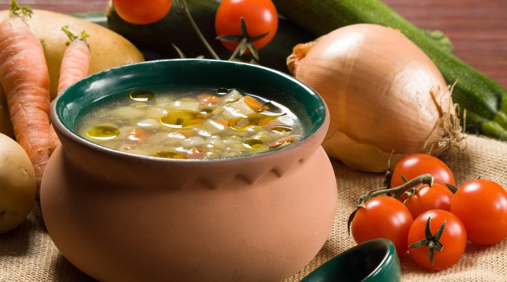 Дієтичний кабачковий суп з куркою