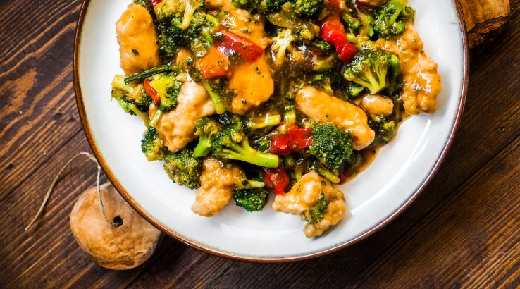 Курка в соєвому соусі