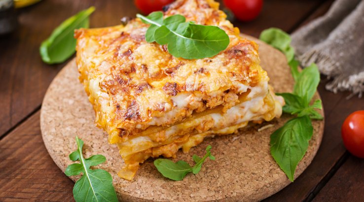 Лазанья-рататуй з сиром