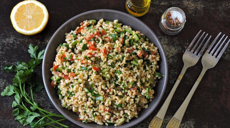 салат с крупой фарро