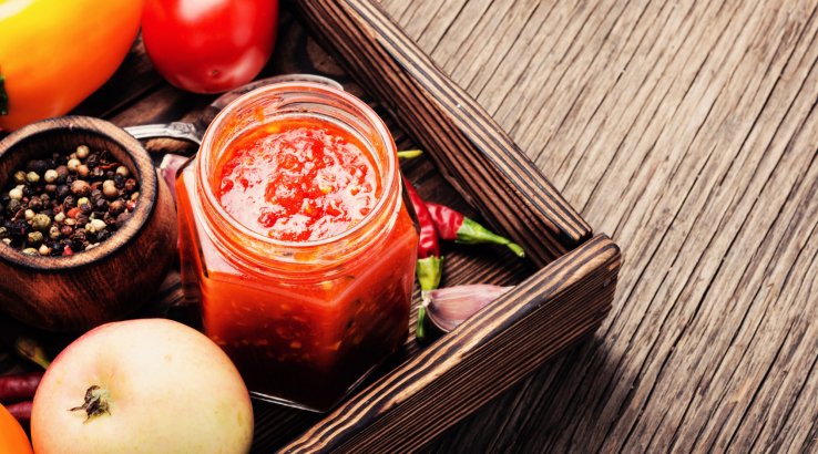 Аджика з хроном без варіння