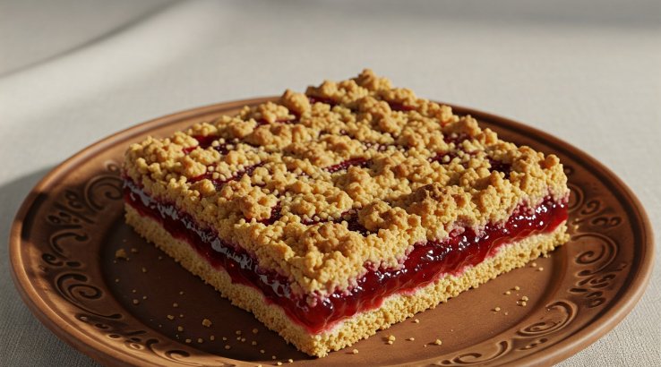 Тертий пиріг на маргарині