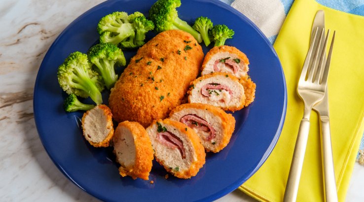 Котлети кордон блю з фаршу