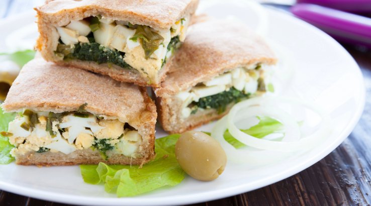 Полтавський пиріг з цибулею