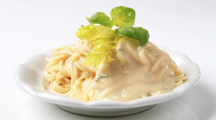 Сирна підлива до макаронів