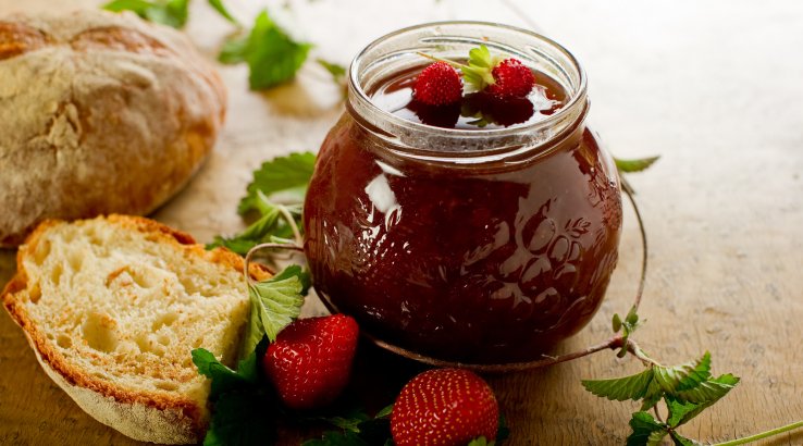 Полунично-апельсинове варення