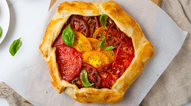 Відкритий пиріг з фенхелем