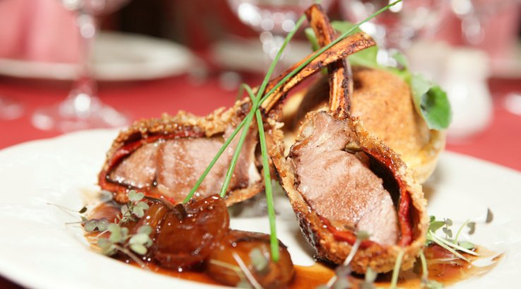 Молочне ягня по-римськи