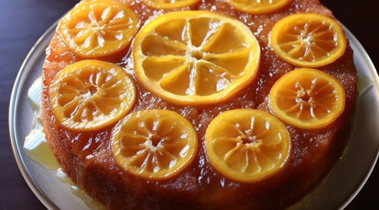 лимонний перевернутий пиріг