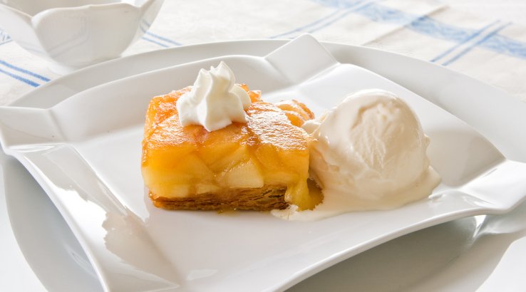 Тарт татен з грушею