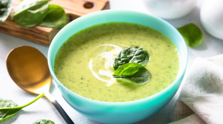 Шпинатний крем-суп