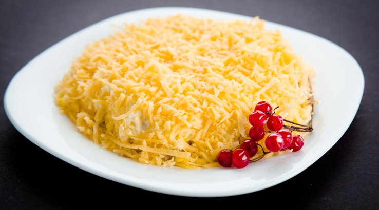 Салат с майонезом