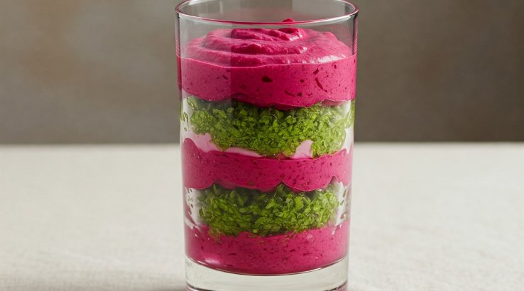 Солений трайфл з буряка