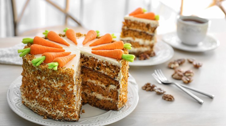 Морковный торт