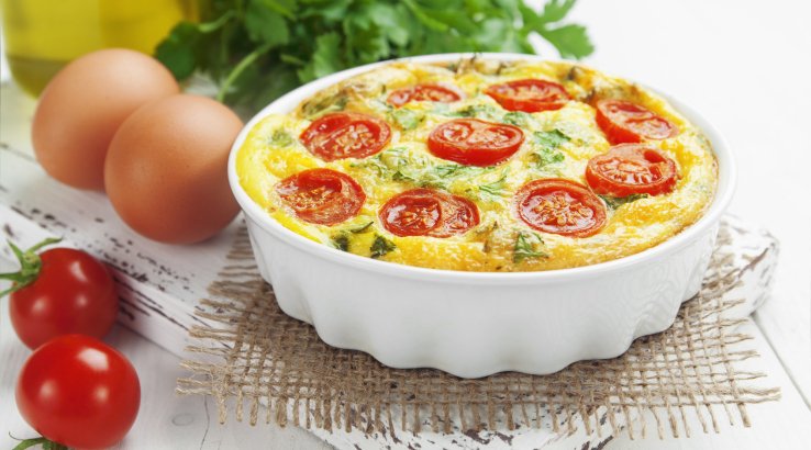 Запіканка з черствого хліба