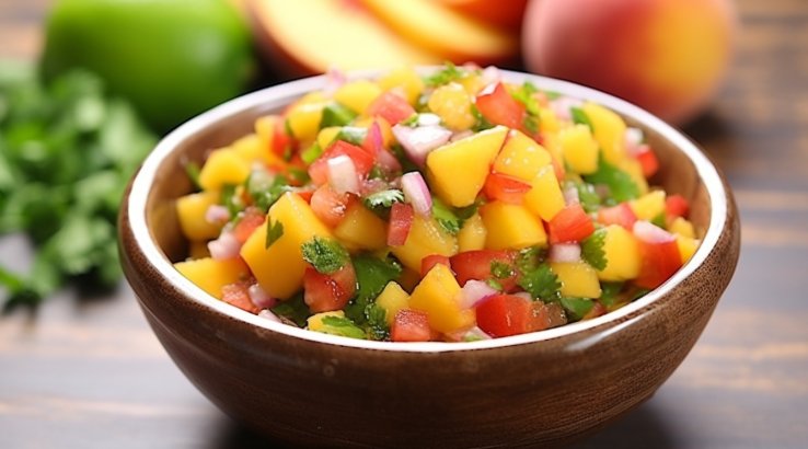 Літня сальса з нектаринів