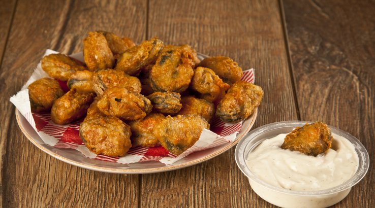 Смажені мідії у клярі