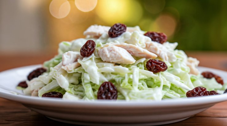 Салат з пекінської капусти й курки